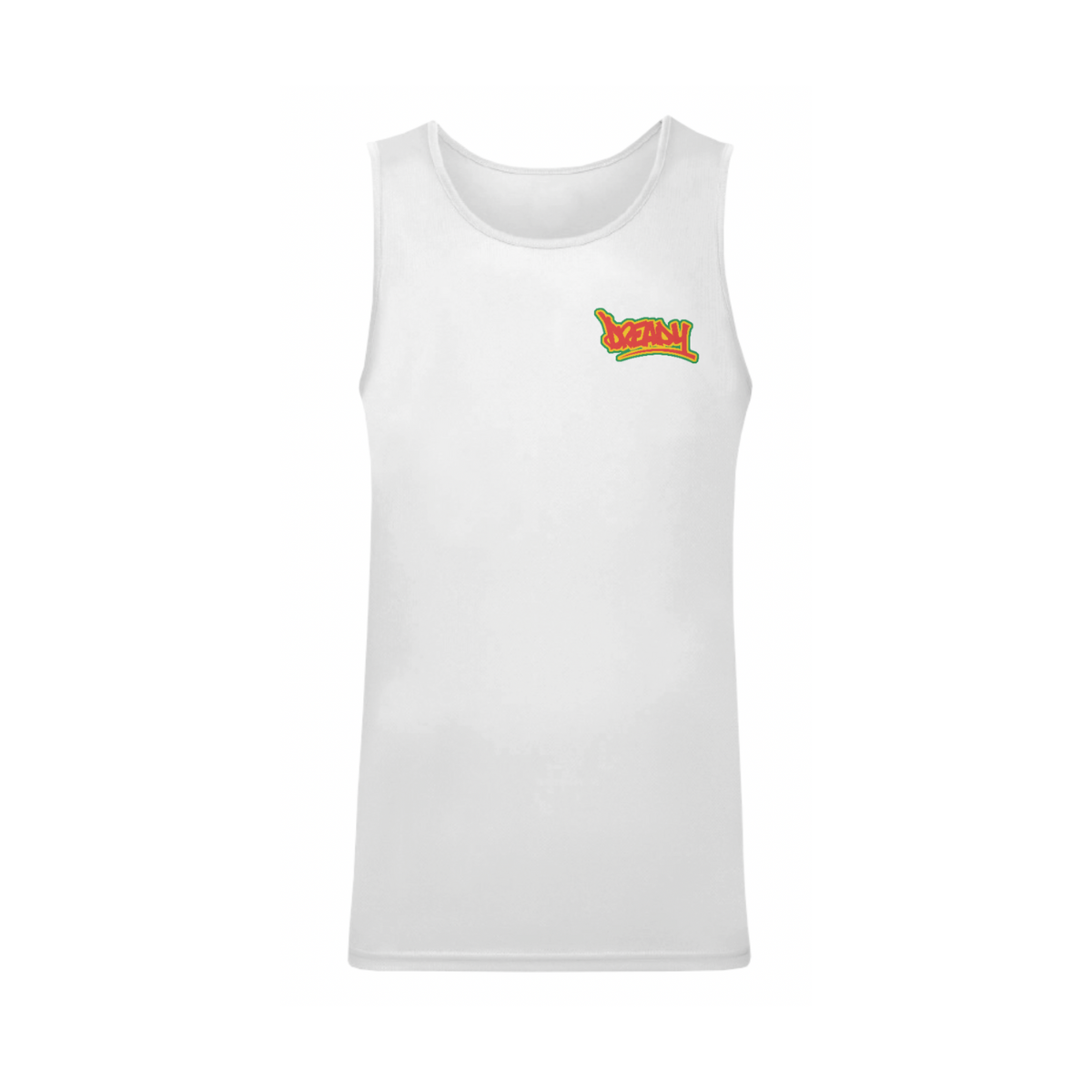 Dready Original : Dready Front Logo Vest - WHITE