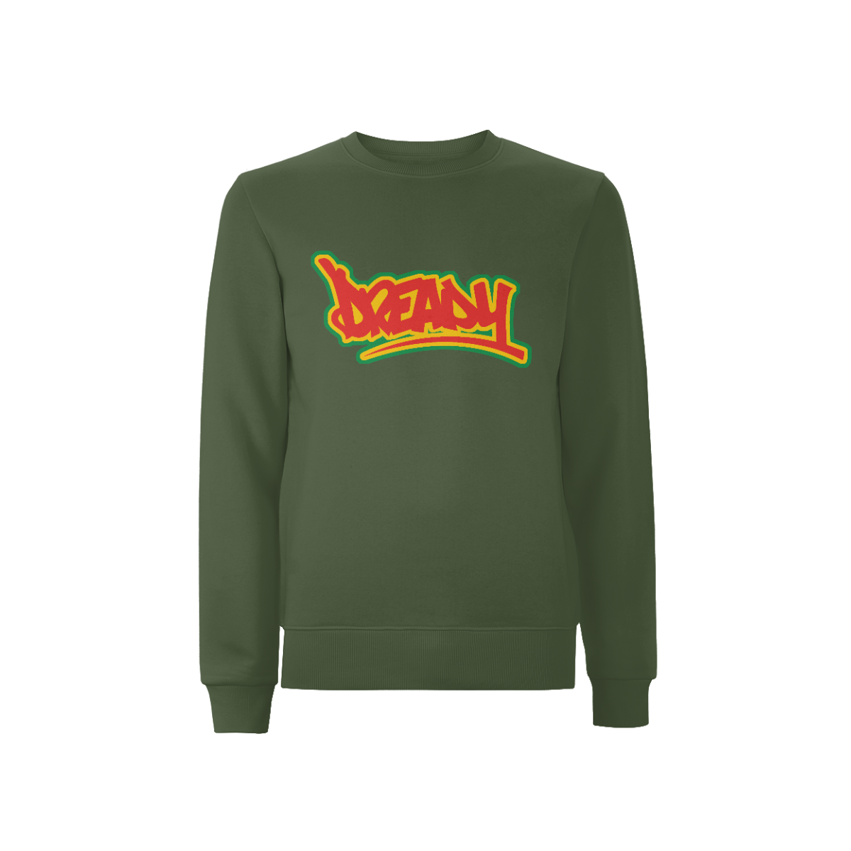 Dready Original : DREADY Logo Front Print Sweatshirt -