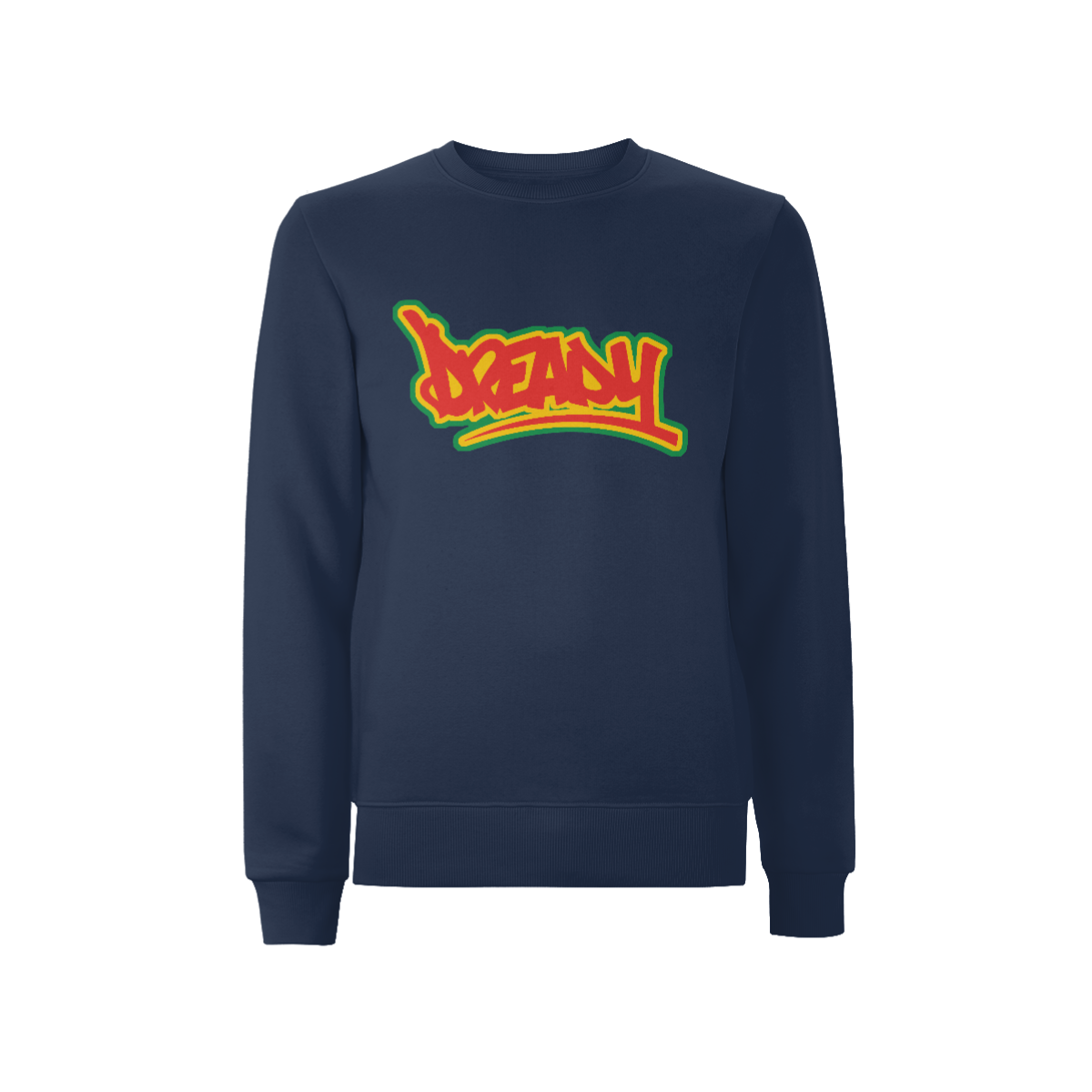 Dready Original : DREADY Logo Front Print Sweatshirt -