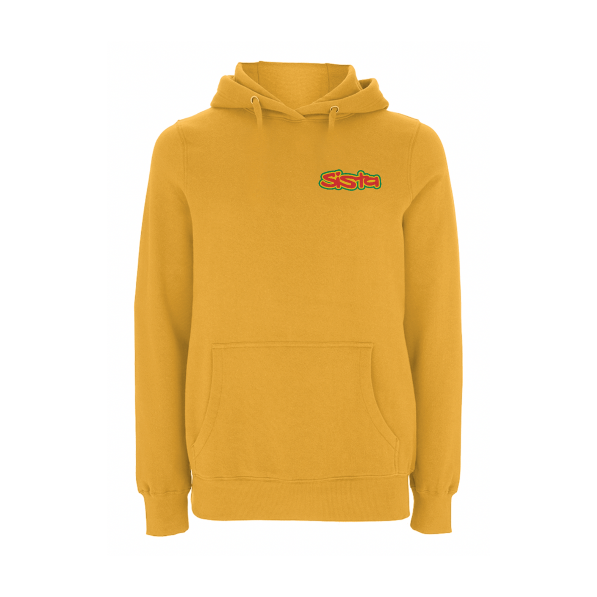 Dready Original : Sista Front Logo Pullover Hood - GOLD