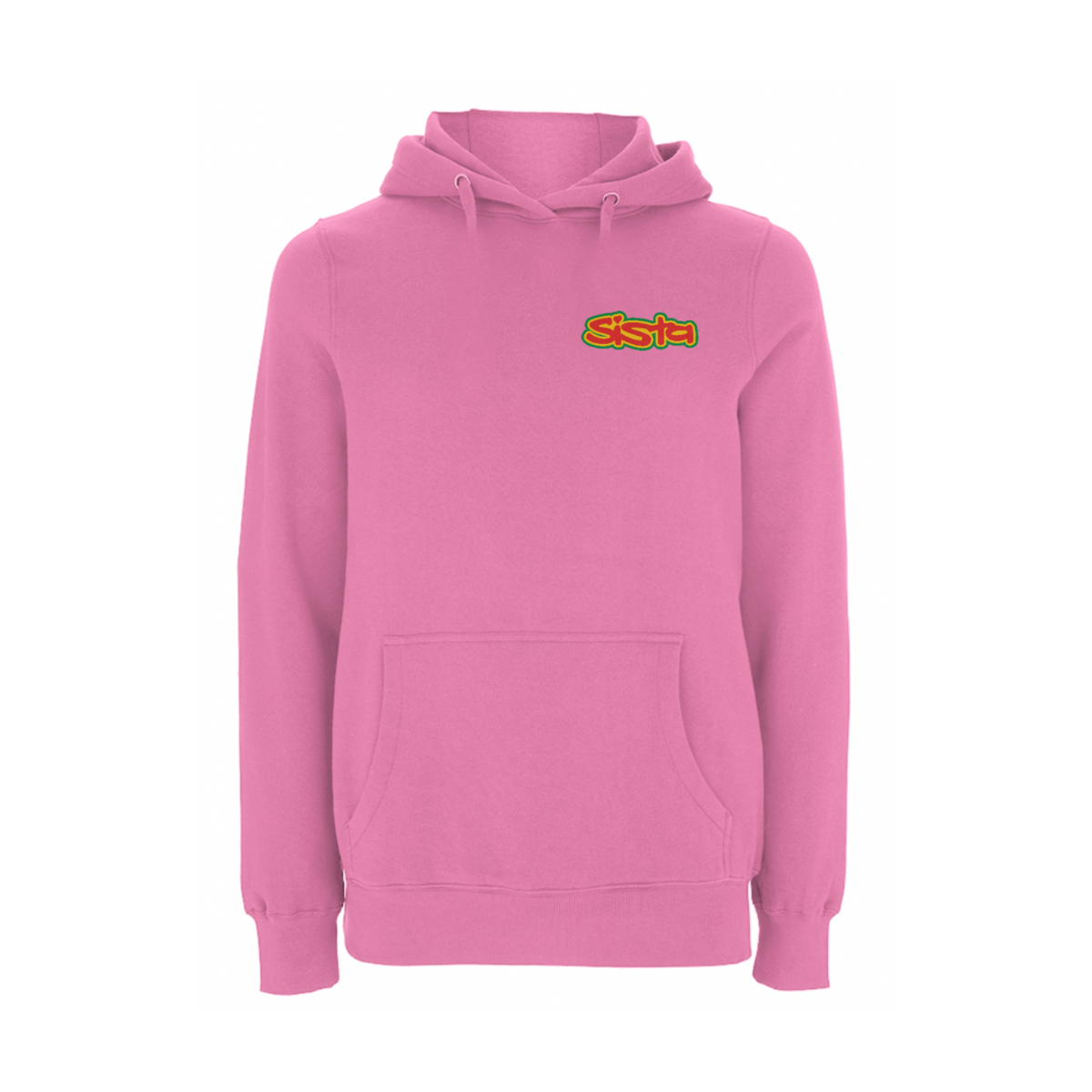 Dready Original : Sista Front Logo Pullover Hood - AZELEA PINK