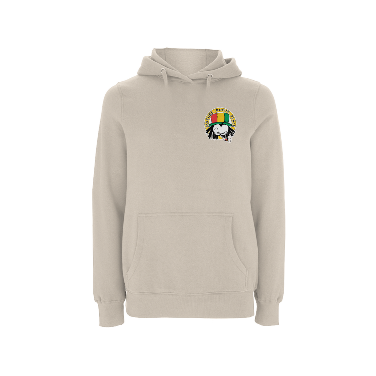 Dready Original : Dready 90s Crest Small Logo Hood - Sand