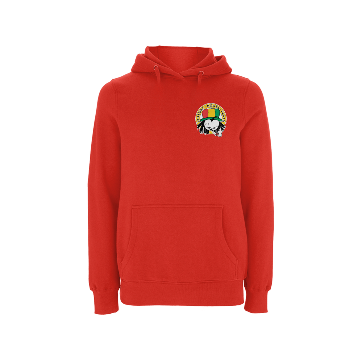 Dready Original : Dready 90s Crest Small Logo Hood - Red