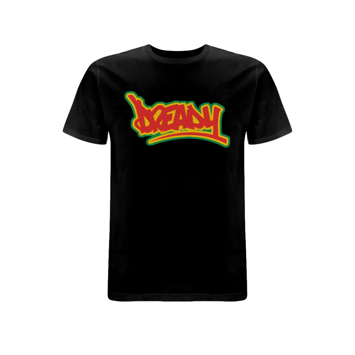 Dready Original : DREADY Logo Front print T - Shirt - Black S