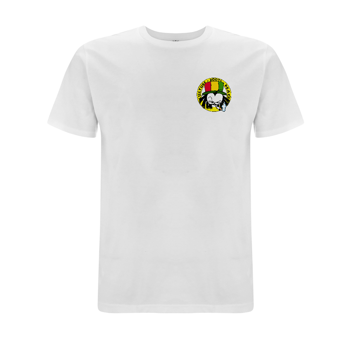 Dready Original : Dready 90s Crest Small Logo T-Shirt - White