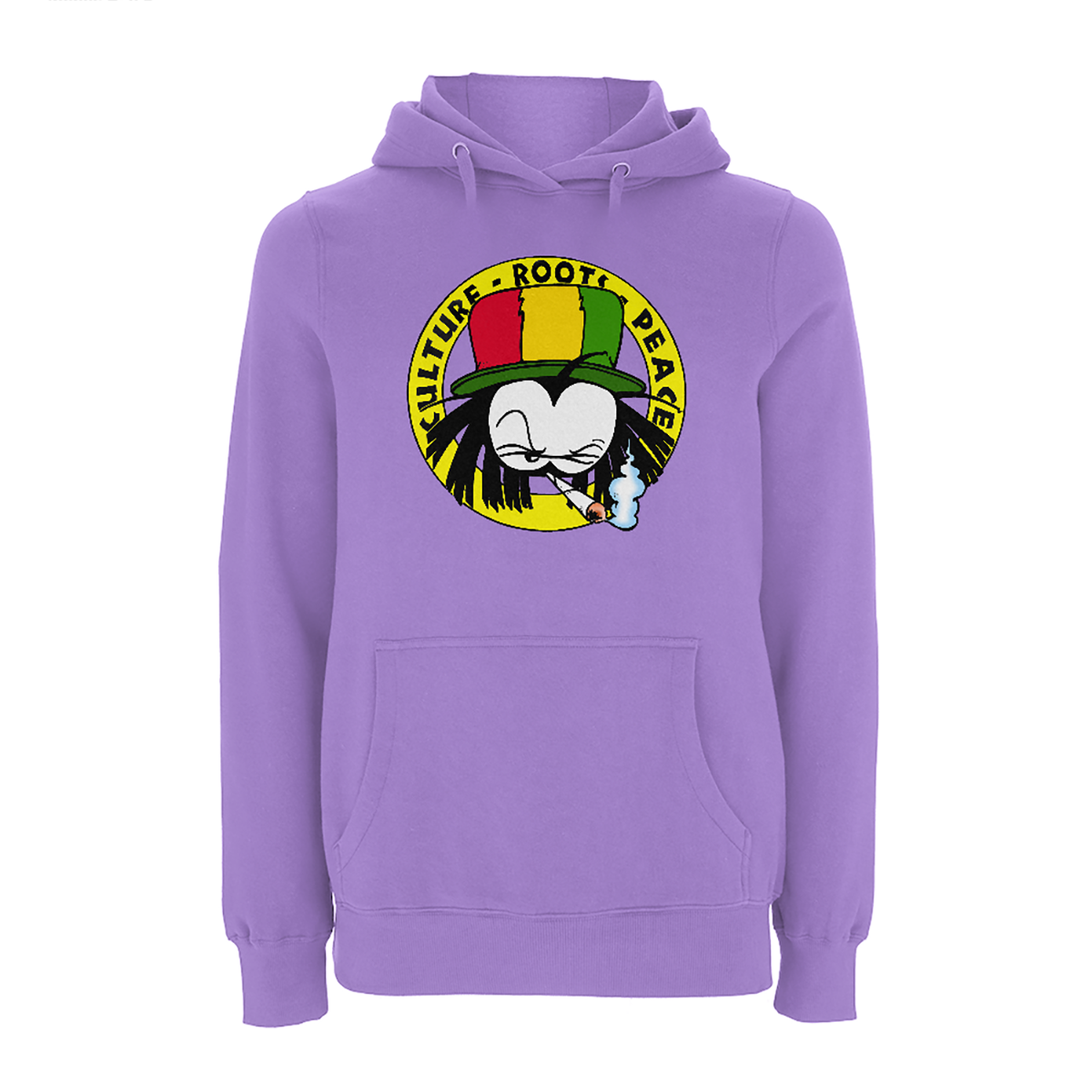 Dready Original : Dready 90s Crest Front Print Hood - Orchid