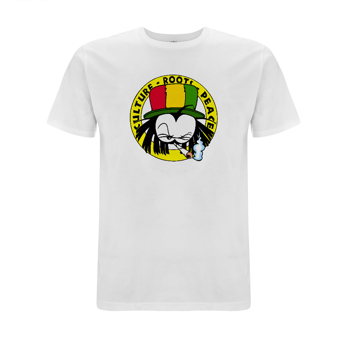 Dready Original : Dready 90s Crest Front Print T-Shirt - White